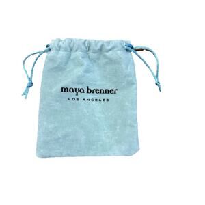 Maya Brenner Necklace Or Earing Pouch From Designer In LA NEW